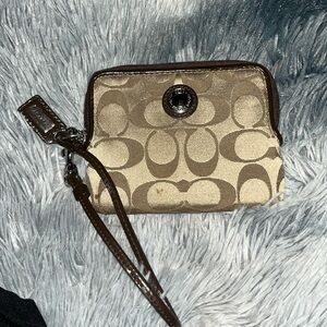 Coach wristlet